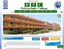 Tablet Screenshot of dpcpolytechnic.com